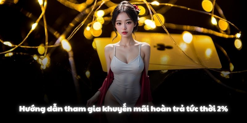 Hướng dẫn tham gia khuyến mãi hoàn trả tức thời 2%